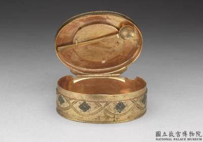 图片[3]-Copper-body enamel-inlaid dual-level covered snuff box, 18th-19th century, Europe-China Archive